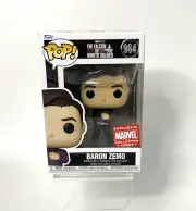 Funko Pop Marvel Collector Corps The Falcon and Winter Soldier Baron Zemo #964