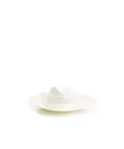 Hollow wide brim hat S,L,M White