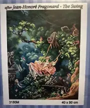 Printed needlepoint tapestry Canvas Only Orchidea 40x50 Cm