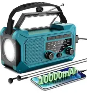 Emergency Hand Crank & Solar Powered Radio