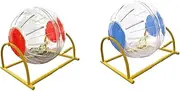 BESPORTBLE 2Pcs Hamster Running Wheel Fun Pet Playthings for Squirrels Hedgehogs Pets Entertained
