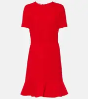 [Stella McCartney] Stella McCartney Crewneck minidress AU 14 red