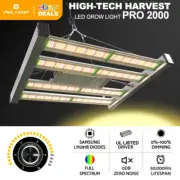 Phlizon Commerial 2000W LED Grow Light Full Spectrum for Indoor Plant Veg flower