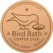 Bird Bath Purification Disk - Bird Bath Cleaner | Feeder Accessories Triple-Point Support Purification Disc for Water Bowl All-Season Outdoor Lawn Patio Garden