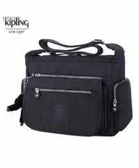 在飛比找Yahoo!奇摩拍賣優惠-小Z代購#Kipling 猴子包 K19941 黑藍 多夾層
