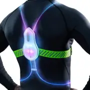 noxgear Tracer2 - Multicolor Illuminated, Reflective Vest for Running or Cycl...