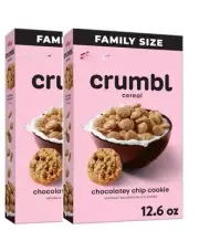 Generic CRUMBL Chocolatey Chip Cookie Cereal, Limited Edition Crumble Cookies Ce