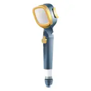 Adjustable High Pressure Water Saving Spray 4 Modes Shower Head Filter Navy