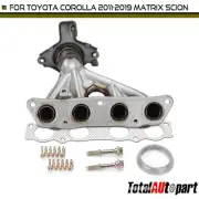 Exhaust Manifold w/ Gasket Kit for Toyota Corolla 2011-2019 Matrix Scion L4 1.8L (for: Toyota)