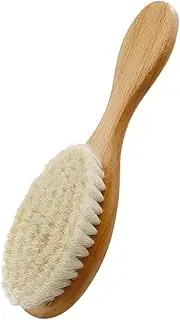 Hair Brush 1pc Wool Brush Handle for Shower Scrubber Bath Brush Hairdressing Brush Natural Material for Baby Shampoo