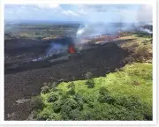 2018 Kilauea Volcano Fissure 17 Lava Fountain Silver Halide Photo