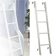 Bunk Bed Ladder Loft Bed Ladder, Camping Ladder with Adjustable Hook for Home/Dorm/Apartment, Load Capacity 150kg/330lbs (Size : 116cm/45)