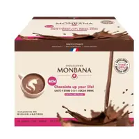 在飛比找蝦皮購物優惠-Monbana 三合一極品可可 30公克 X 40入 巧克力
