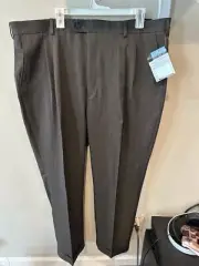NWT Men's Geoffrey Beene Performance Trouser Pants Size 42x30 #W16