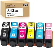 Artitech 312XL 312 XL Ink Cartridges Compatible for Epson 312 XL Replacement for Epson XP-8500 XP-15000 Printer (1B 1C 1M 1Y 1LC 1LM)