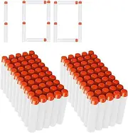 Nerf Glow in The Dark Refill Arrows, 7.2 cm Ammo Pack for Nerf N-Strike Elite Series Toy Gun, Replacement Foam Darts for Target Practice and (100)