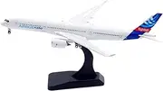 Pre-Built Model Aircraft 15CM 1/400 Large Scale Model Collectible Airplane for Airbus A350-900 F-WXWB Landing Gear Removable Aircraft Miniature Airplane Model