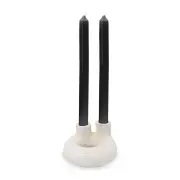 VTWonen White Egg Ecomix 7cm Candle Holder