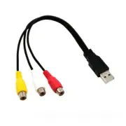 USB to Tenon End Female Adapter Cable Wire Enhancing Sound Visual Experience
