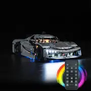 Brick Shine - Light Kit for LEGO® Koenigsess jesko Absalut Grey Hypercar 42173