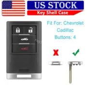 For 2008 2009 2010 2011 2012 2013 Chevrolet Corvette Remote Key Fob Shell Case