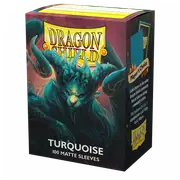 Sleeves - Dragon Shield - Box 100 - Turquoise Atebeck MATTE