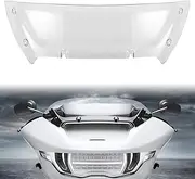AUFER 6" Front Windscreen Windshield Fairing Wind Deflector Compatible With For Touring CVO Road Glide FLTRXSE 2023-up Road Glide FLTRX ST FLTRXSTSE 2024-up Wind Splitter (Clear)