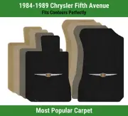 Lloyd Ultimat Front Mats for '84-89 Chrysler Fifth Avenue w/Chrysler Badge (for: Chrysler)