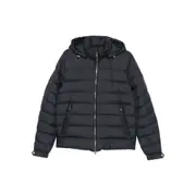 [Moncler] Moncler Hooded Quilted Jacket V NUMERIC BLUE