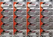 40 Maxell LR1130 AG10 389 390 189 L1131 Alkaline Batteries "Hologram"
