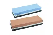 1000/6000+3000/8000 Dual Whetstone Set Knife Sharpening Water Stone Sharpener with Non-Slip Stand Holder