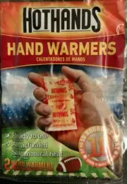 20pcs HOTHANDS Hand Warmers 10 Pairs Up To 10 Hours Of Heat NEW Camping Sports