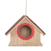 Outdoor Cockatiel Nesting Box Bird Incubation Box Wooden Parakeet Nesting House