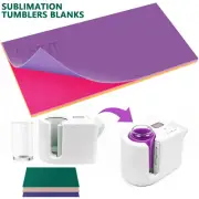 3Pcs Sublimation Tumbler Wrap in 3 Thickness Reusable Silicone Mug Tumbler BANT