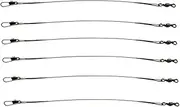 Leader Fishing Trace Lures Leader Wire Anti Winding Wire Metal Fishing Leaders Nylon Fishing Leaders Connect Tackle Lures Wire Fishing Lure Line Stainless Steel Leading Line