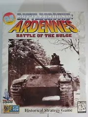Battleground Ardennes - Battle of the Bulge PC 95 OPEN BIG BOX War Strategy