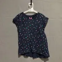 在飛比找Yahoo!奇摩拍賣優惠-女童裝 COTTON ON KIDS 水滴點點 短袖前短後長