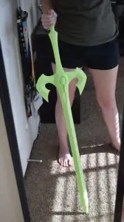 Fire Emblem Marth's Falchion 3D Printed Cosplay Prop