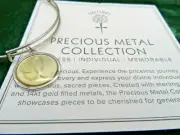 Alex and Ani Sterling Silver Initial Letter I Charm Bangle Bracelet NWT Precious