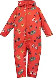 [PAW PATROL] Boys Puddle Suit Red 3T