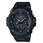 <秀>CASIO專賣店 公司貨附保證卡及發票 G-SHOCK GST-S100G-1B  不鏽鋼 黑金配