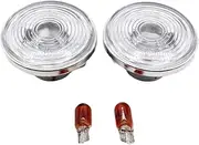 2Pcs Side Marker Lights, Easy to Use, PP Material Replace Side Marker Repeaters Accessories for MX-5 MK1 MK3 MK2