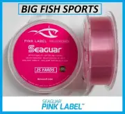 SEAGUAR PINK LABEL FLUOROCARBON Leader 30lb/ 25yd NEW! 30 PL 25 FREE USA SHIP!