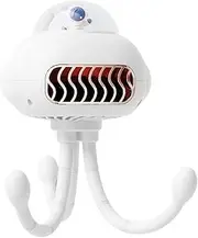Portable Pram Fan - Stroller Fan | 3 Speeds USB Charging Strollers Fans | Handheld Coolng Fans | Rechargeable Flexible Cooling Tool For Outdoor Desk Office Bike Sleep Bed Crib Car Seat Travel