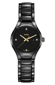 RADO True Diamond Ceramic Bracelet Watch, 30mm