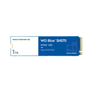 WD SN570 1TB M.2 PCI-E TLC/5Y(藍) 固態硬碟