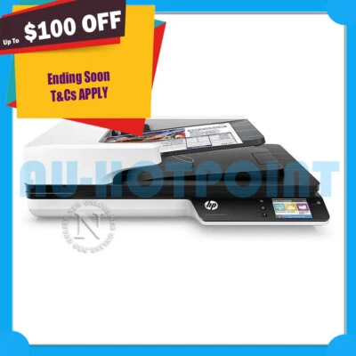 HP ScanJet Pro 3500 F1 Flatbed Scanner 1200dpi 20ppm ADF Duplexer [L2741A]