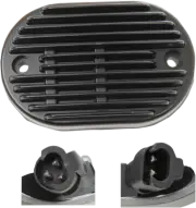 Drag Specialties Solid State Regulator Black 2112-1028