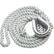 England Ropes 629K02400012 3-Strand Moor Pendant 3/4X12