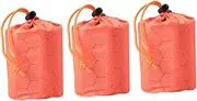 Toddmomy Camping Gear Bag 3 Pack Compression Drawstring Sack for Sleeping Bags Blankets Sports Equipment